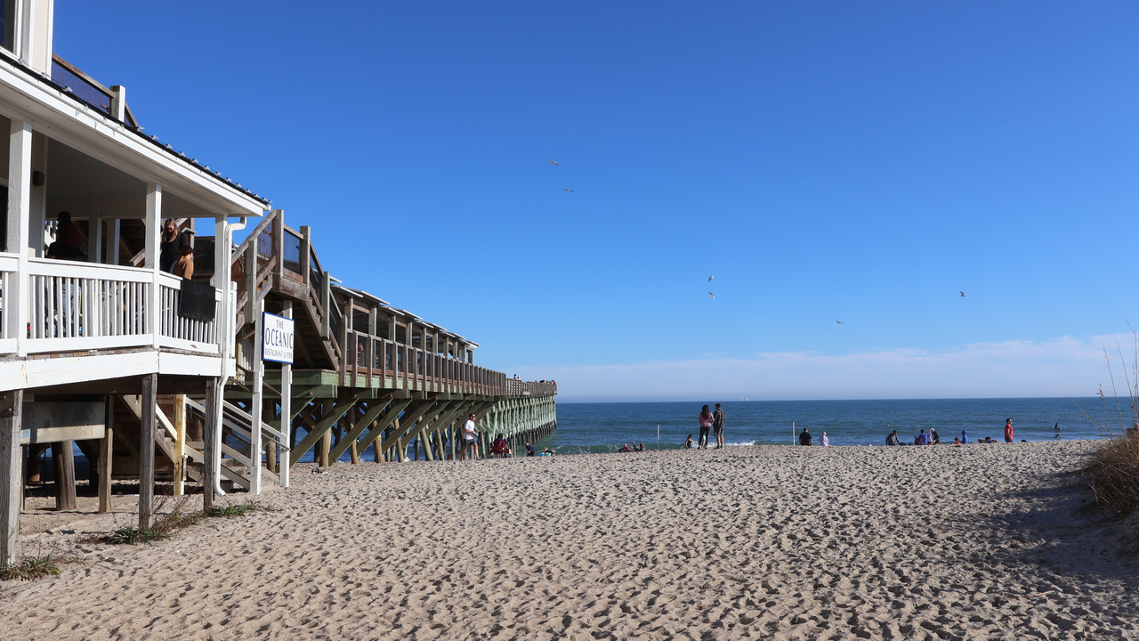 Crystal Pier, Wrightsville Beach (January 2023)